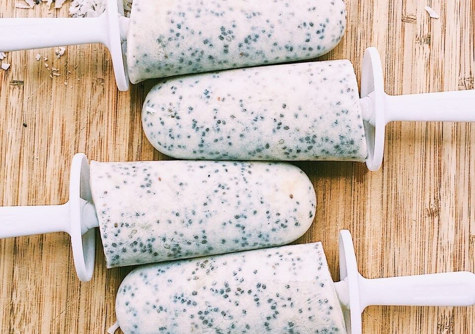 Piña Colada – Chia Seed Pops